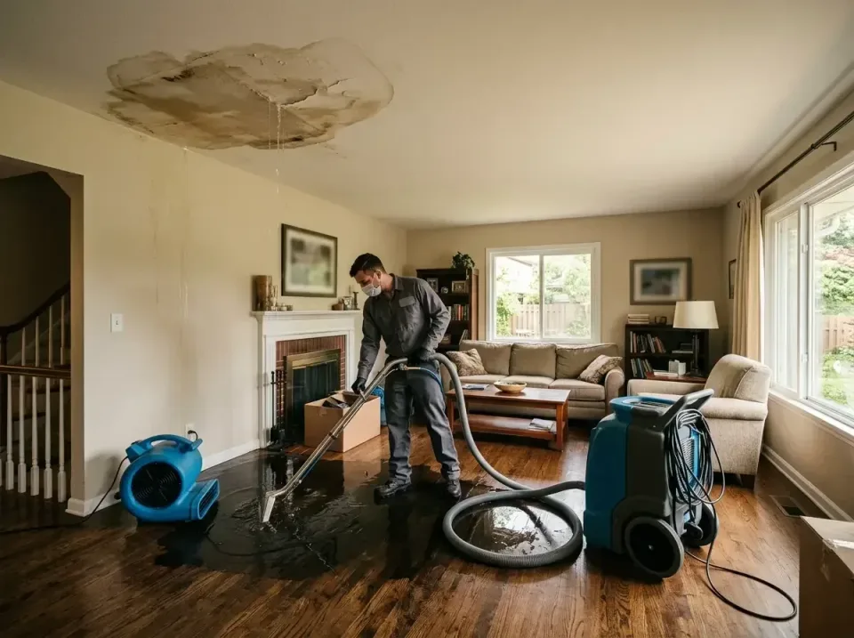 attic-pipe-burst-ceiling-drip-008 — frequently asked questions, Water Damage Restoration & Carpet Care in North Tonawanda, NY